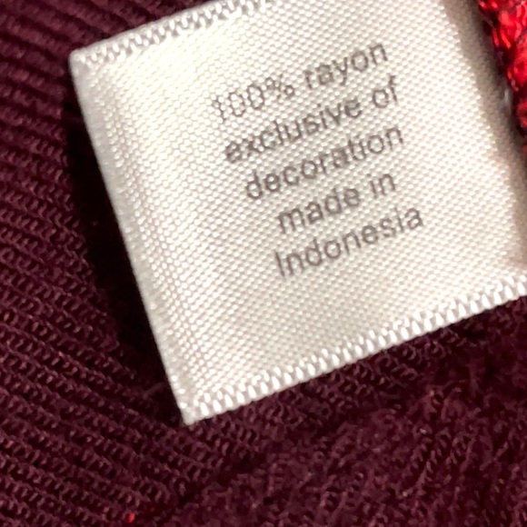 🦋LANE BRYANT Red Babydoll Flannel Top🦋 - Picture 8 of 12